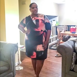 Avenue Dresses - Comfortable and Stylish Abstract Print Dress Avenue Dresses - Comfortable and Stylish Abstract Print Dress